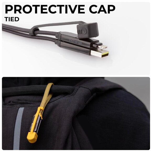 6-in-1 Multi Charging Cable, Portable USB and USB-C Cable with 100W Ultra-Fast C - Picture 5 of 6